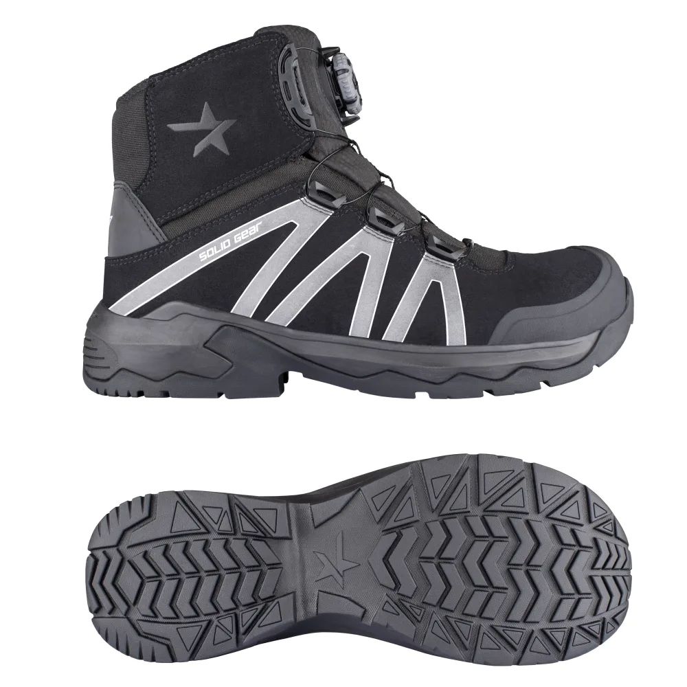 Solid Gear Onyx Skyddskänga S3, BOA, svart 42