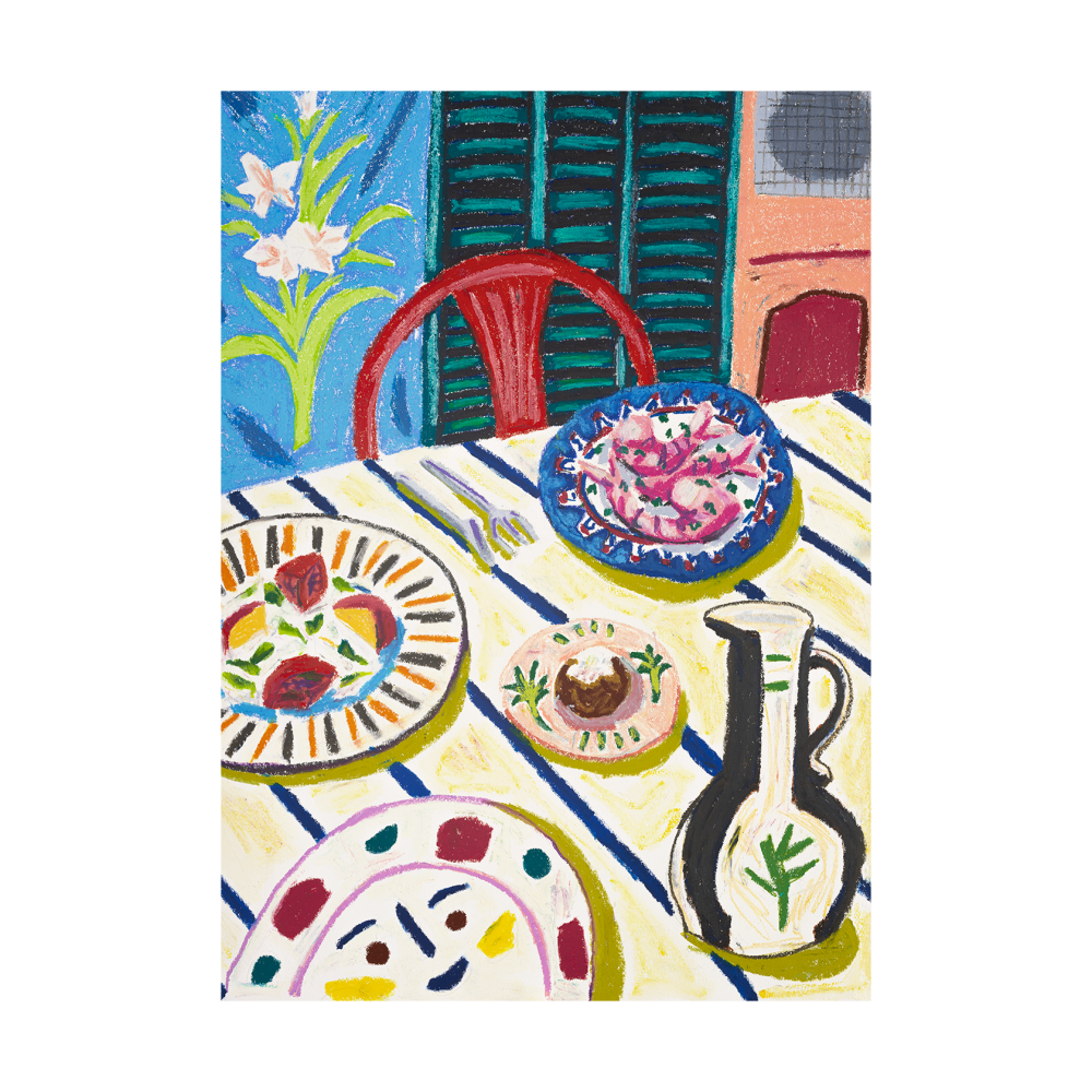 Tapas Dinner poster, 30x40 cm