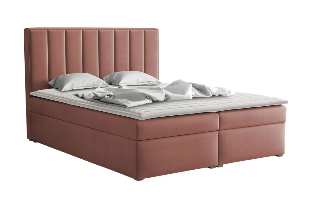 Valasco Kontinentalsäng 160x200 cm Rosa