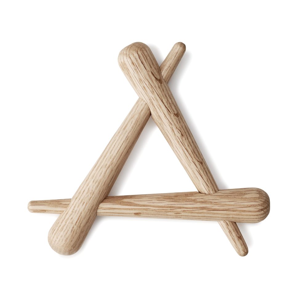 Timber grytunderlägg, ek