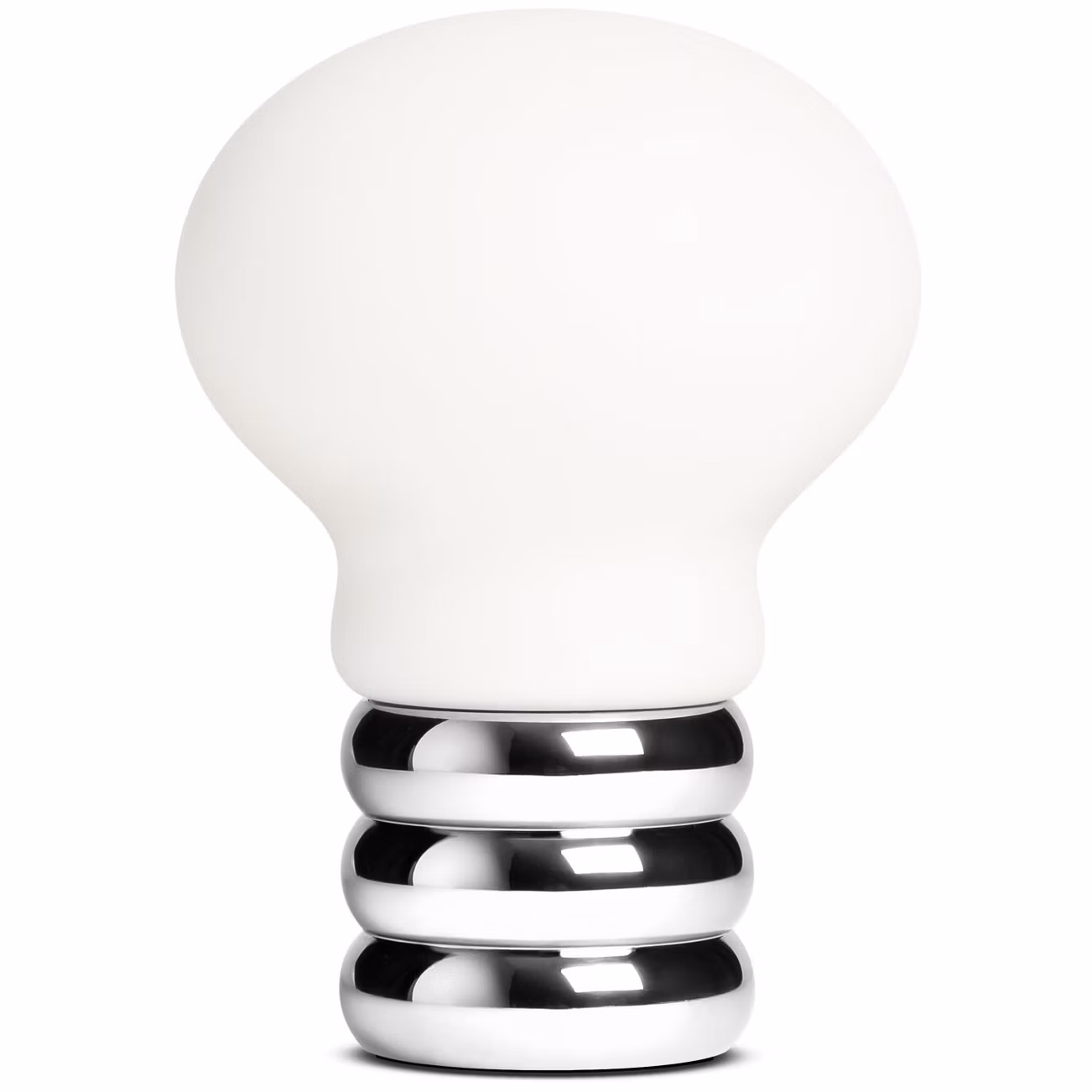 B.Bulb Bordslampa Portabel, Vit