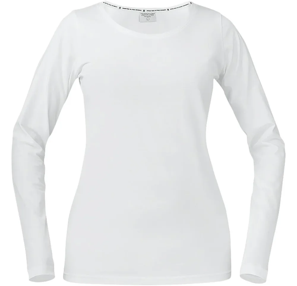 Texstar WT17101000190 T-shirt vit Vit