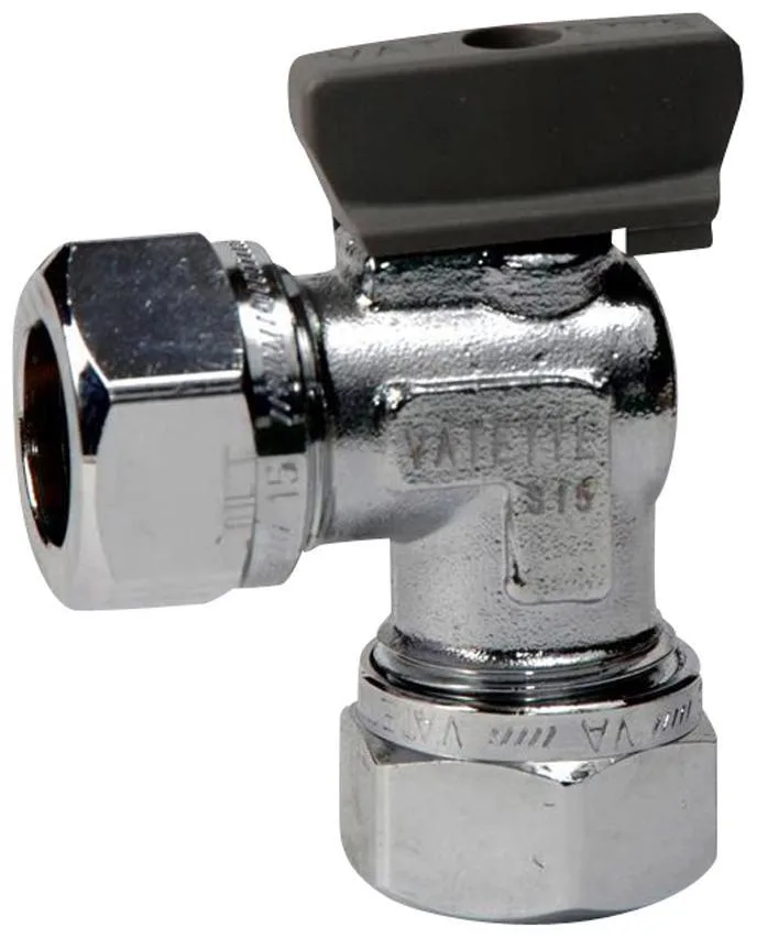 Gustavsberg FG074050405 Vinkelventil utv Ø ansl 1 15 mm, utv Ø ansl 2 12 mm - Bild 2