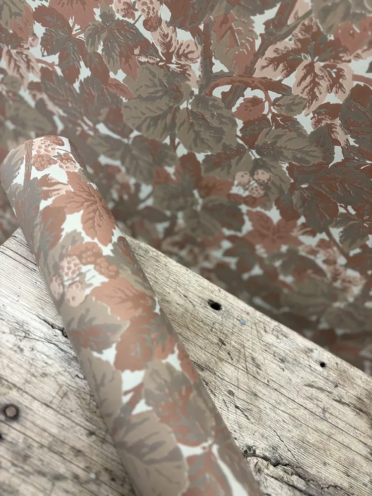 Decor Maison Modern Classics II 359-68 Tapet Bladverk Rost Bladverk Rost