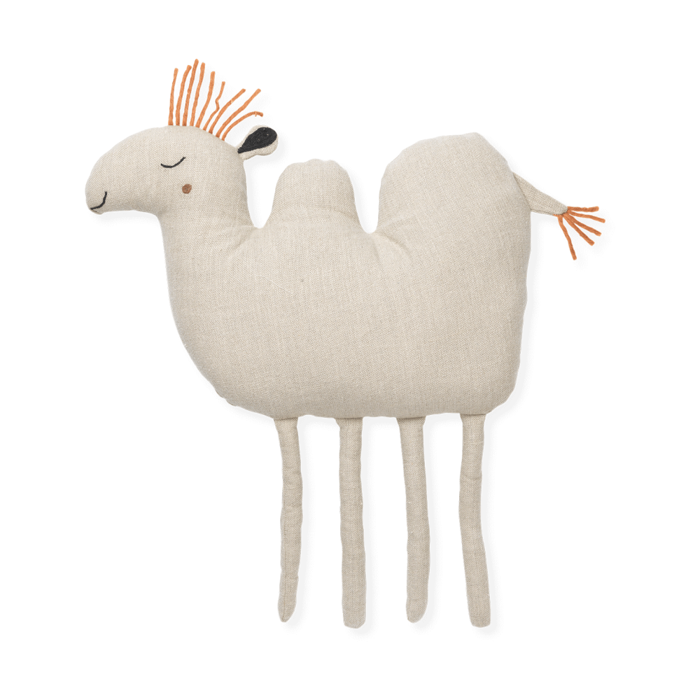 Camel kudde 47x51 cm, Natural