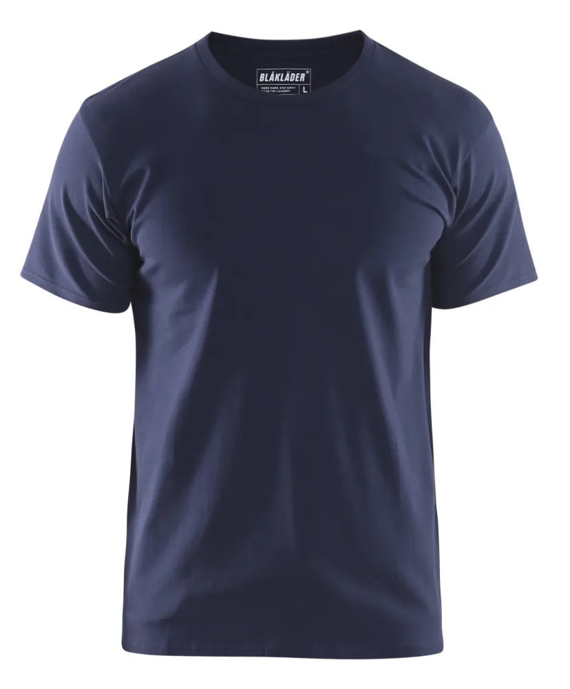 Blåkläder 353310299900L T-shirt svart, slim fit Svart