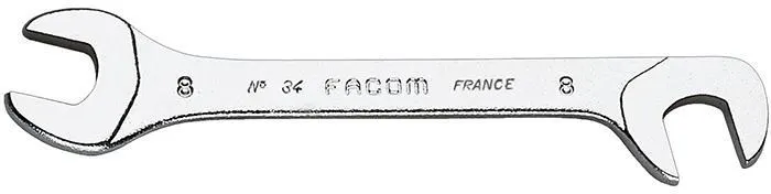 Facom 34.4 U-nyckel vinklad 15° och 75° 4mm