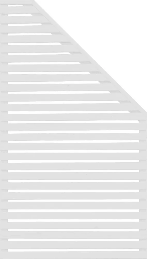 Jabo Horizont 4 37115 Skärm 79x159 cm, höger, vit