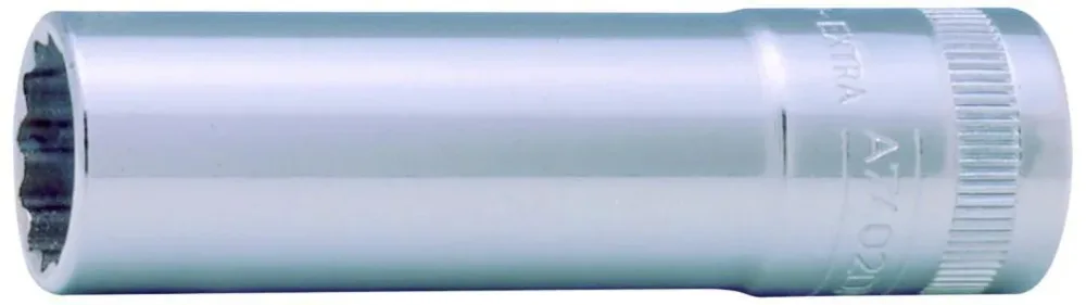 Bahco A7402DM-17 Tolvkanthylsa 3/8", lång modell 17 mm