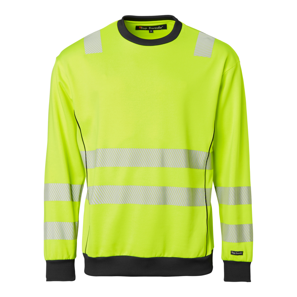 SWEATSHIRT TOP SWEDE VARSEL GUL XL