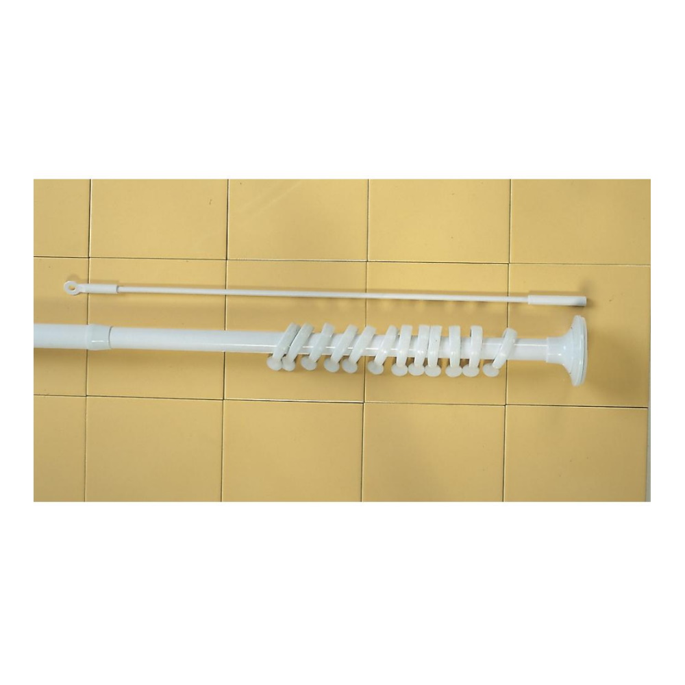 Duschstång Rak, 75-110cm, Vit, Ericsindustrier