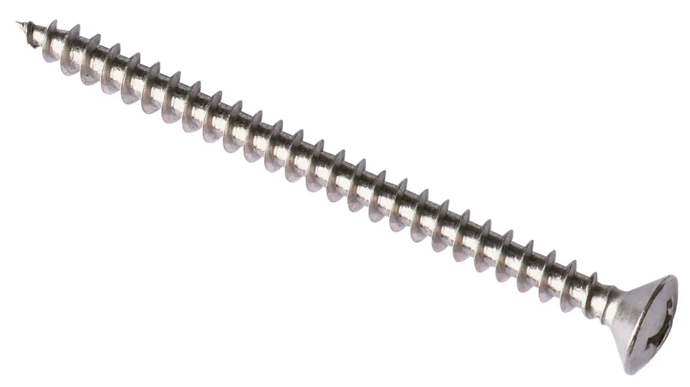 FIXX 4443610 VVS-skruv 5.0 mm, pozidrive-Z, A2 30 mm, 200-pack - Bild 2
