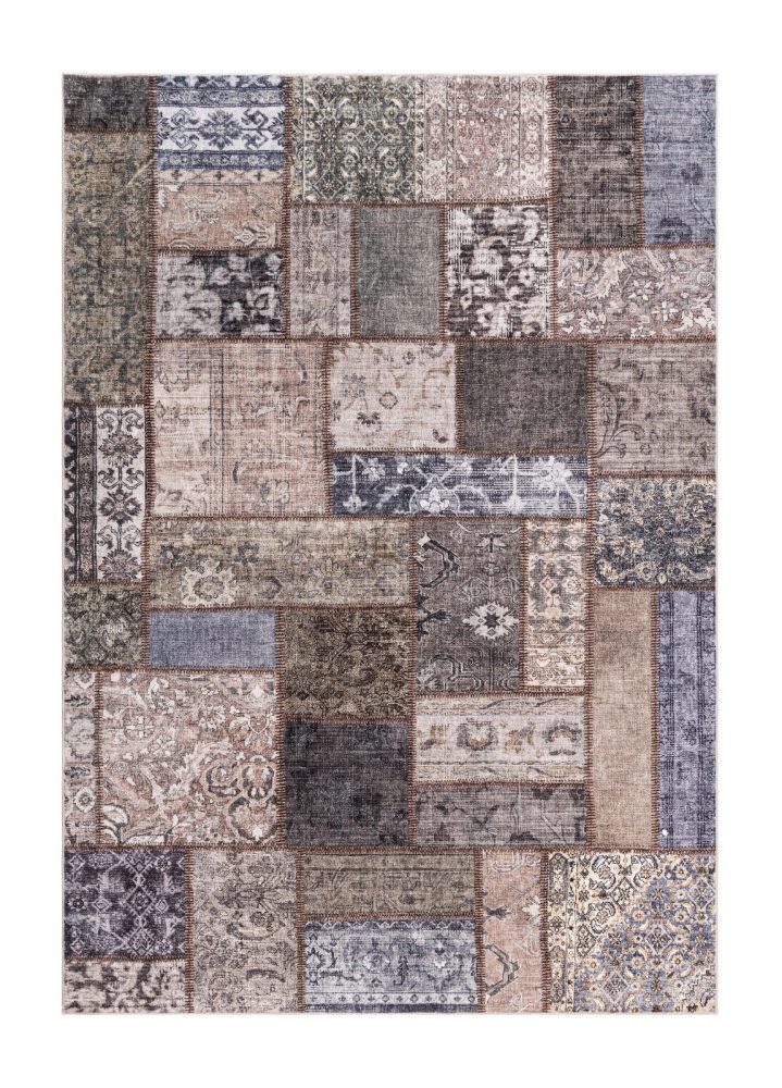 Maskinvävd Matta Tarfaya Patch gång 80x300 cm