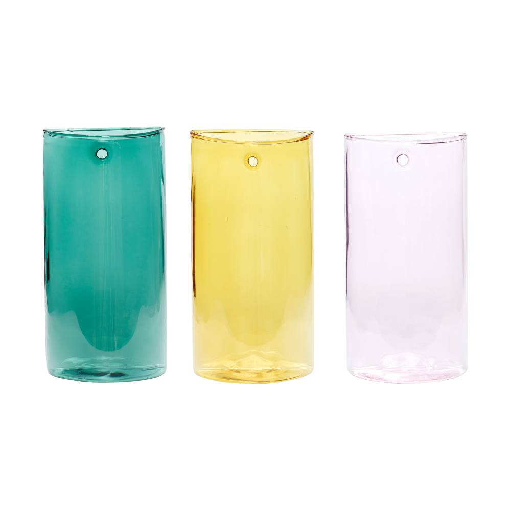 Popsicle vas set 3 delar, Multicolour