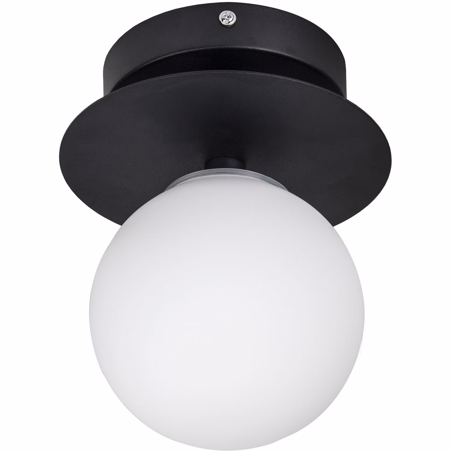 Art Deco 24 Vägg-/Taklampa, Svart