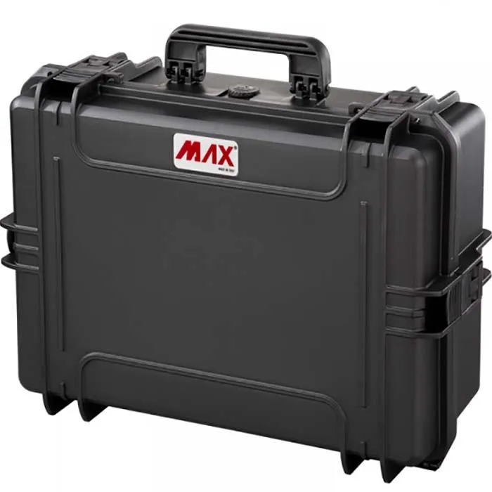 MAX cases MAX505PUTR Förvaringsväska vattentät, 33,95 liter med verktygsfack, hjul och handtag