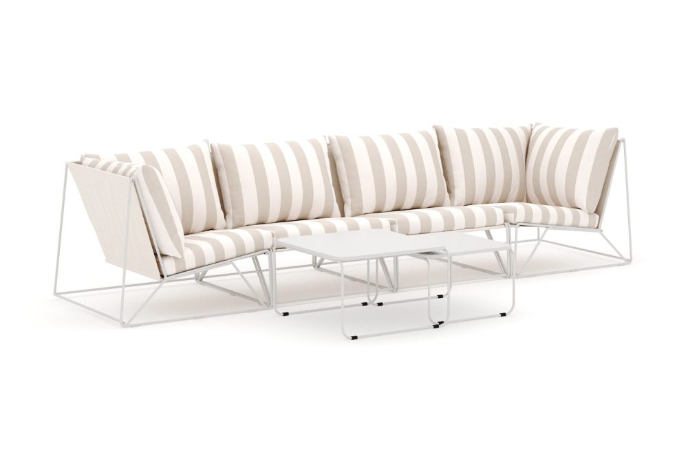 Usteryd utomhus rak 4-sits soffa