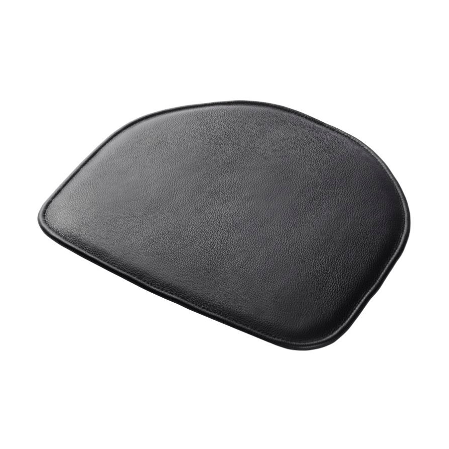R5 Nøje J46 sittdyna, Black leather