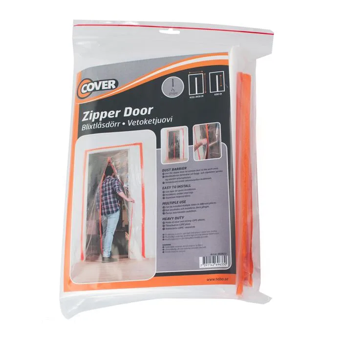 TEBO Cover 869630 Blixtlåsdörr U U-formad öppning