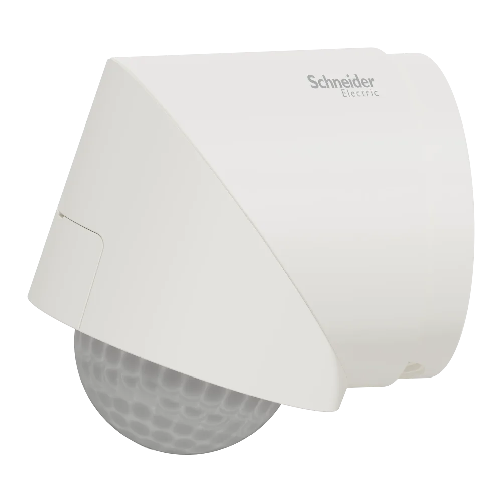 Schneider Electric CCT564119 Rörelsedetektor 360°, IP56 Vit