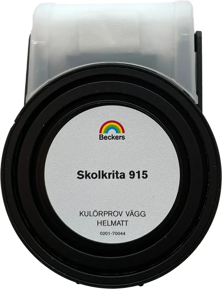 Beckers Kulörprov Helmatt 55ml Skolkrita 915 0,055 L Skolkrita 915