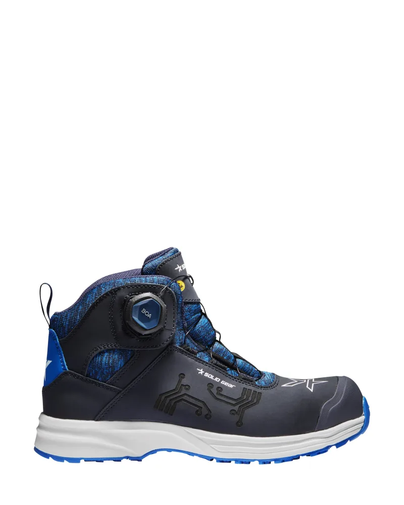 Solid Gear Nautilus Skyddskänga blå, S3, BOA, glasfiberhätta 42