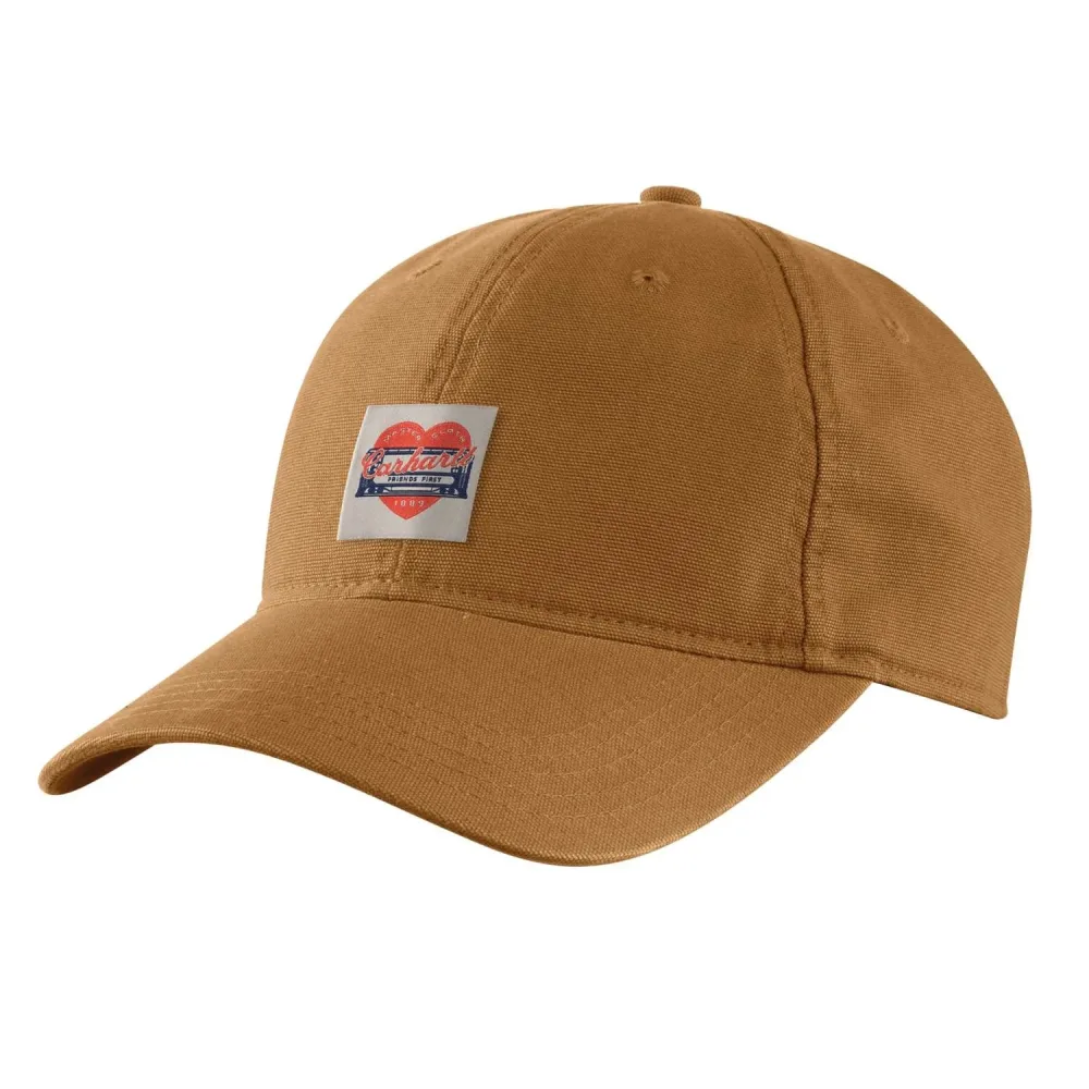 Carhartt Hearth Patch Canvas 107401 Keps dam Svart