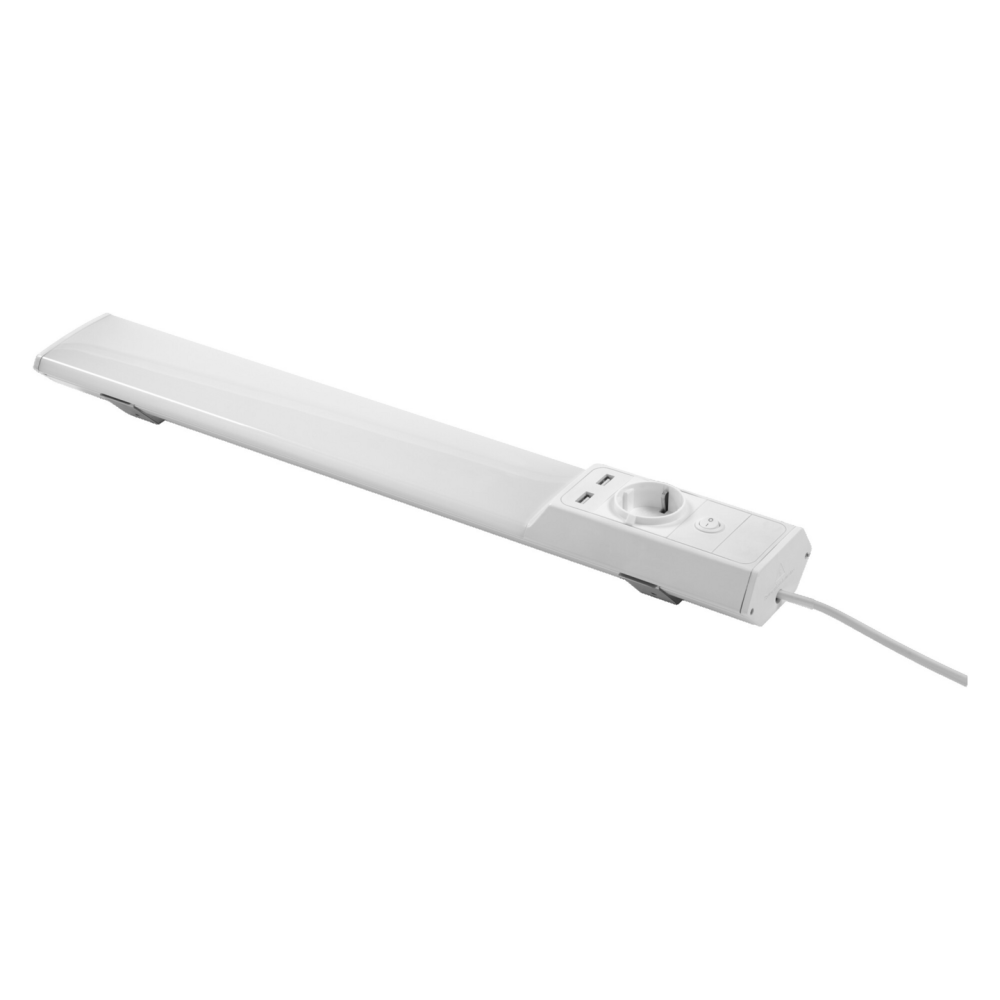 BÄNKBELYSNING MED UTTAG 540MM