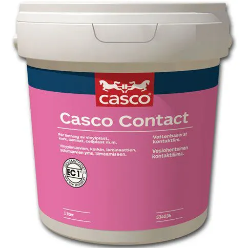 Casco Contact Kontaktlim vattenbaserat 5 l