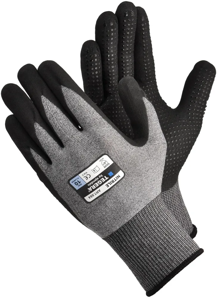 Tegera 884A Montagehandske Nylon/Nitrilfoam 9