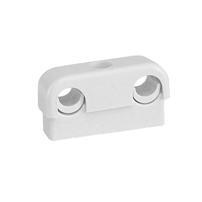 Faluplast Original 16100 Rörklämma dubbel, 12-15 mm, vit