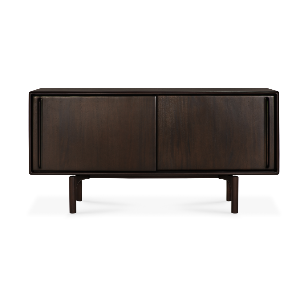 Flow sideboard, Rose brown mahogany, 168x82 cm