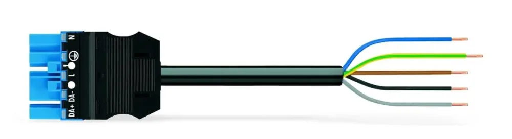 Wago 771-9985/216-301 Kablage dali, 5G1.5, HFHA/FRI1M 3 m - Bild 2