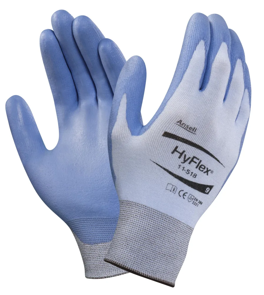 Ansell HyFlex 11-518 Pro Skärskyddshandske polyuretan, ofodrad 11