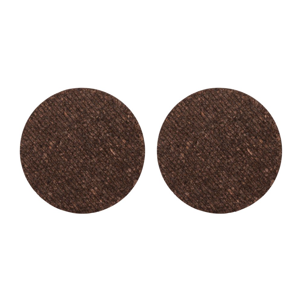 Dante grytunderlägg i kork 2-pack, Brun