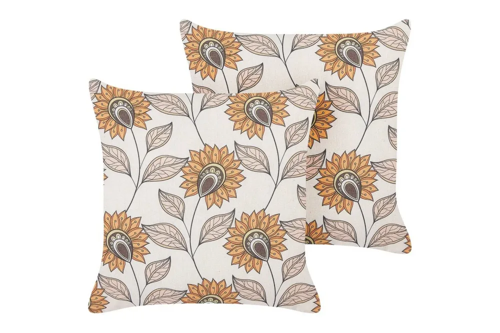 Prydnadskuddar Tuberose set om 2