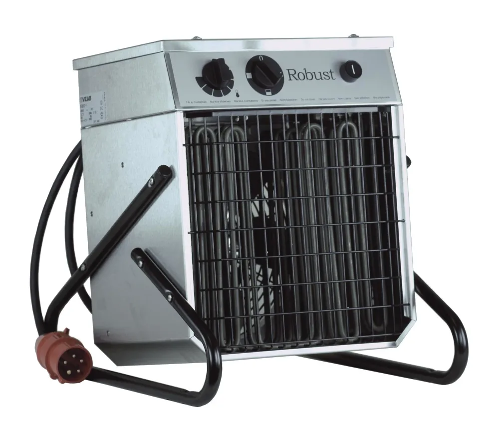 VEAB Robust F Värmefläkt 6 KW, IP65, 400 V