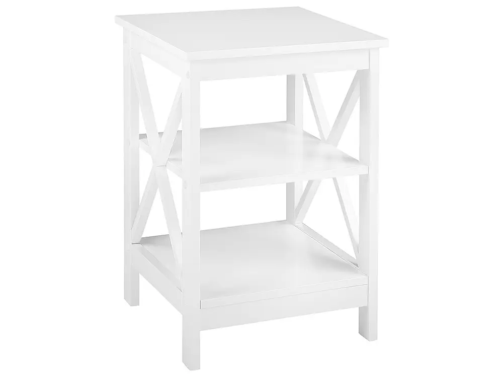 Sidobord FOSTER Vit