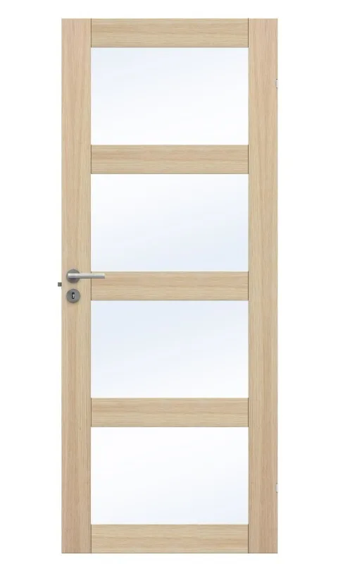 Swedoor Unique GW 04L Innerdörr vit (S 0502-Y) 725x2040 mm - Bild 2