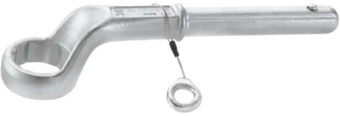Facom 54A.24SLS Ringnyckel bockad för kraftig åtdragning 24 mm - Bild 2