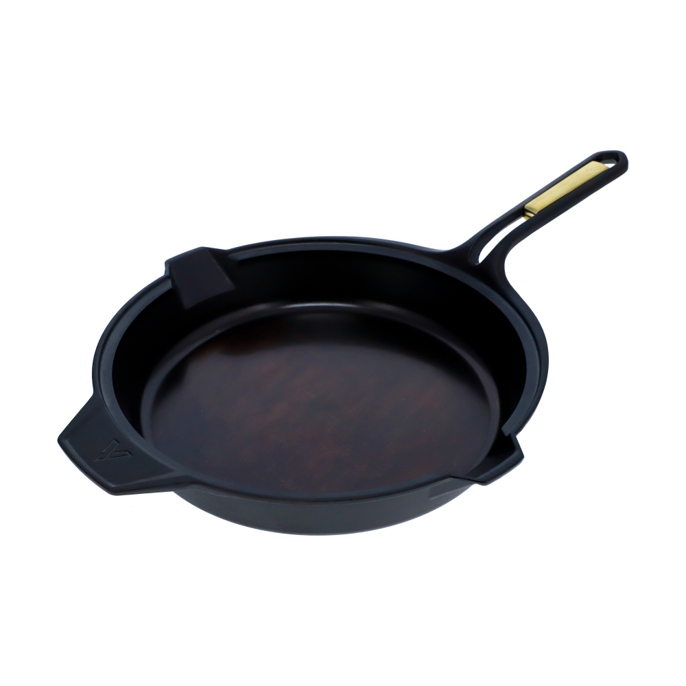 Signature stekpanna polerat gjutjärn 30 cm, Svart