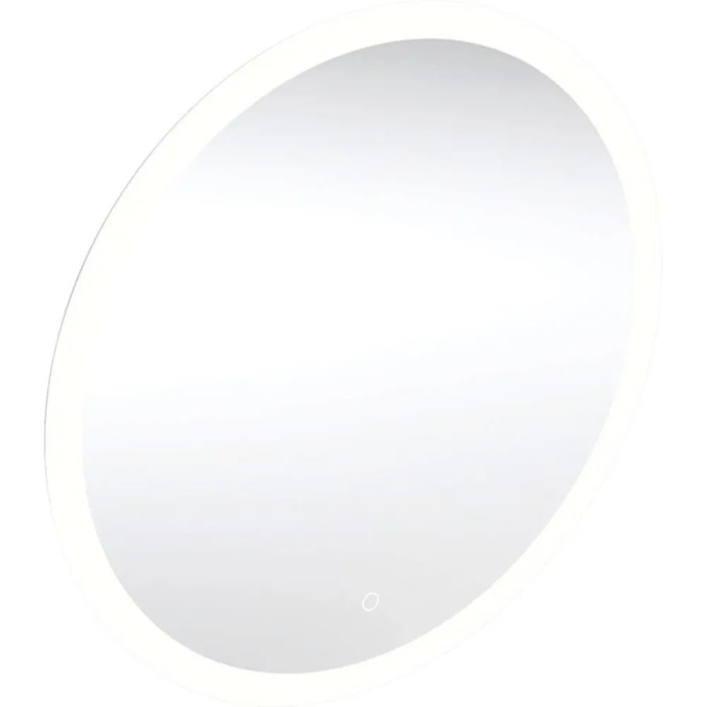 Geberit Option Round 502.799.00.1 Spegel med LED-belysning Ø 90 mm