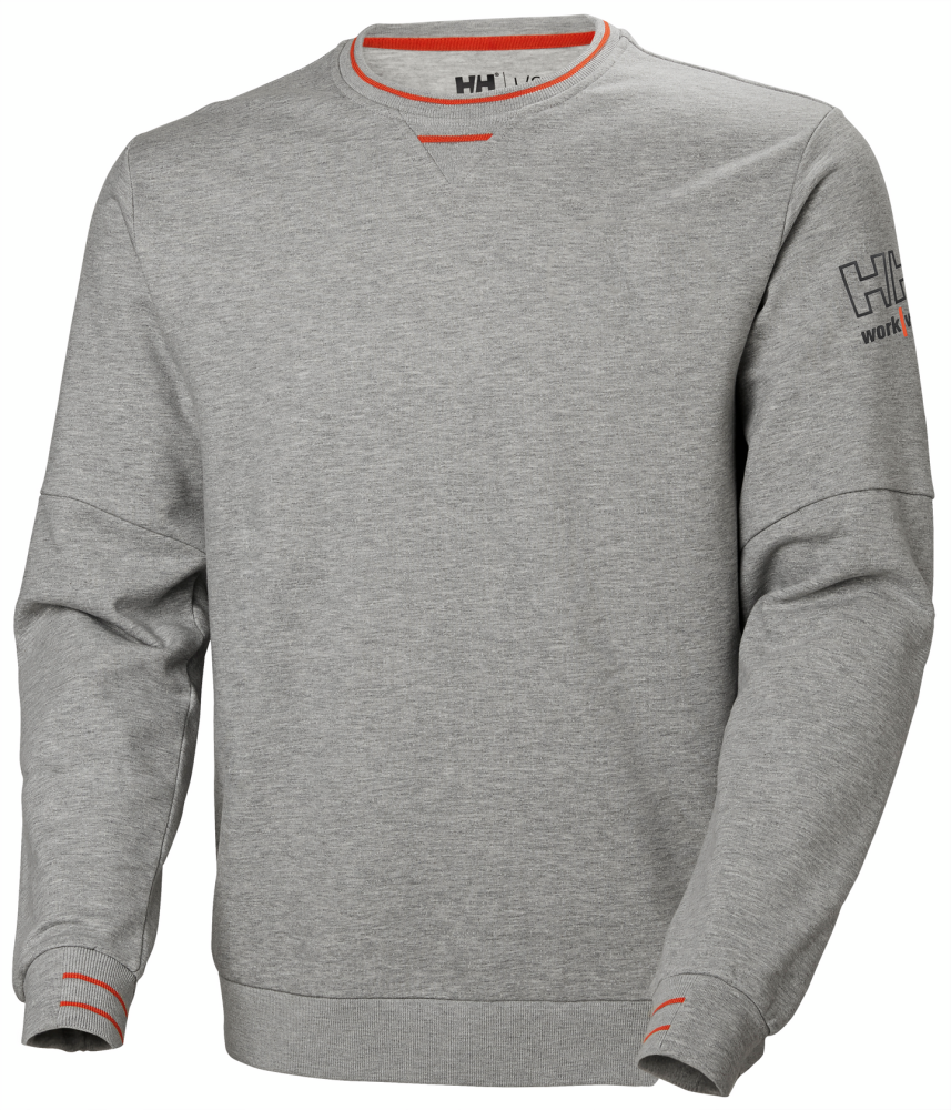 T-SHIRT HELLY HANSEN L-Ä GRÅ KENSINGTON S, GRÅ LÅNGÄRMAD