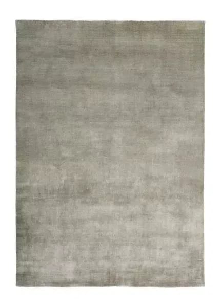 Handvävd Viskosmatta Doriano - Silver - 90x200 cm