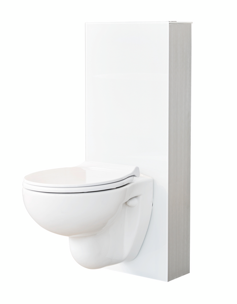 WC SVEDBERGS FIXTUR GLASBOX VIT 120MM