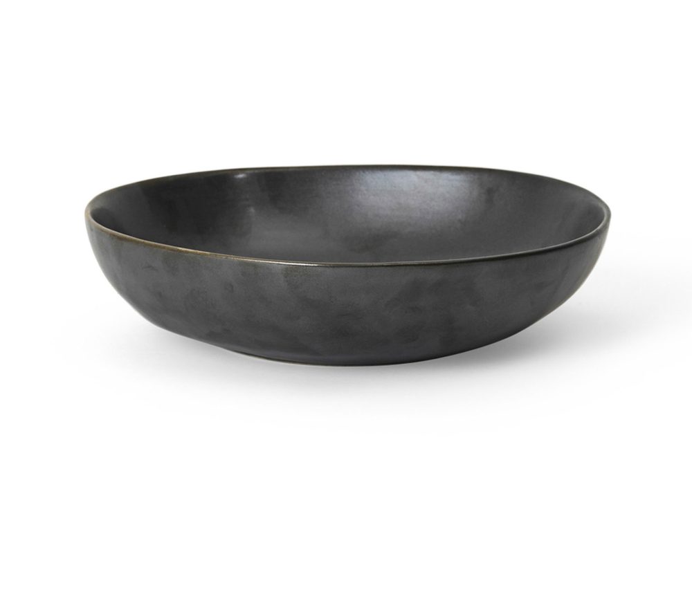 Flow skål large Ø19,5 cm, Black