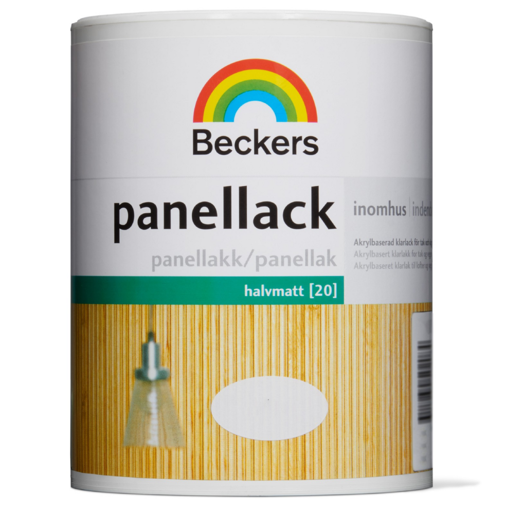 PANELLACK INNE 0,9L BECKERS HALVMATT