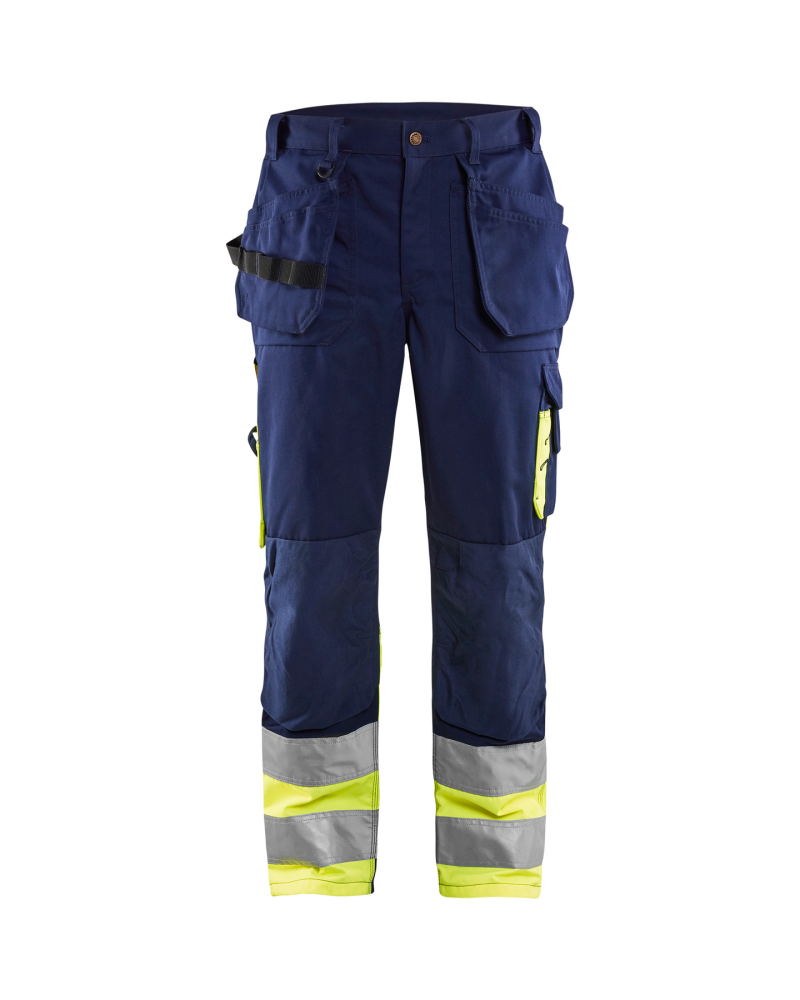 VARSELBYXA 1529 MARIN/GUL D84 HANTVERK