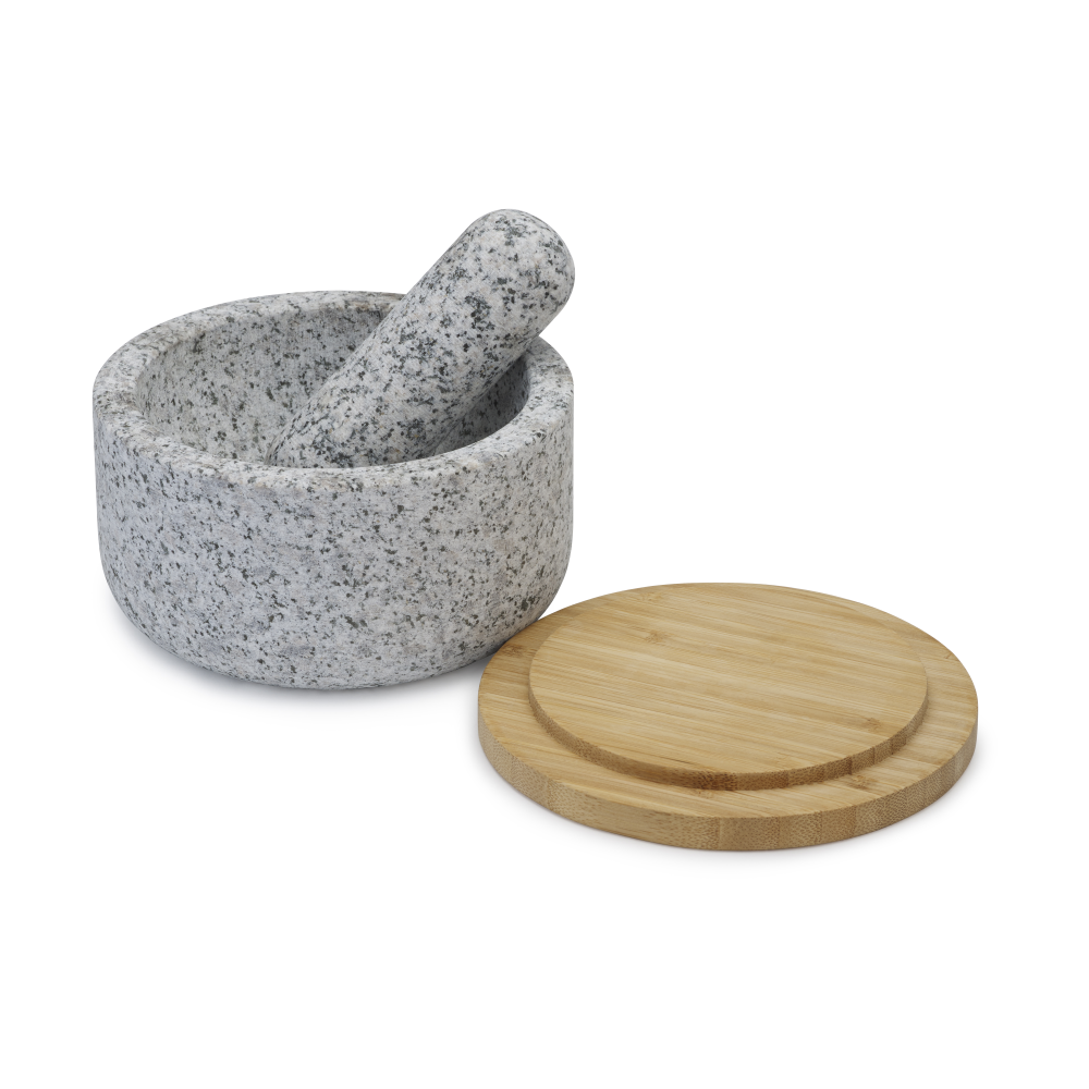 Dash mortel Ø15,5 cm, Granit-bambu