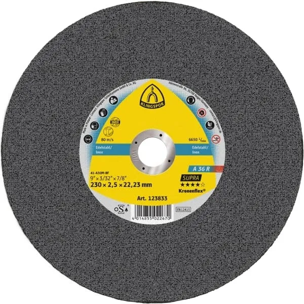 KAPSKIVA 180X2,5X22 A36R RAK